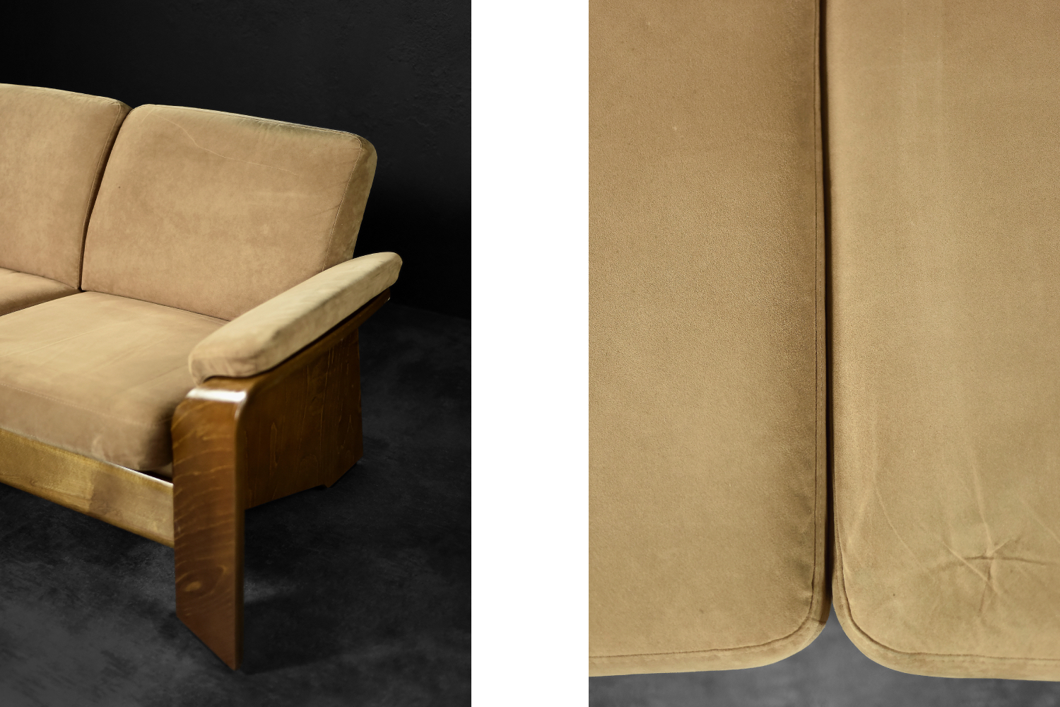 Mid-Century Norwegian Modern Two-Seater Sofa Stressless Pegasus Low Back Loveseat from Ekornes