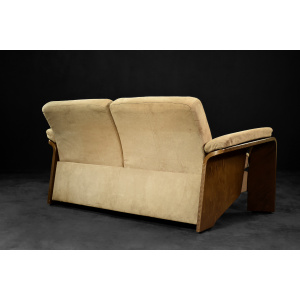 Mid-Century Norwegian Modern Two-Seater Sofa Stressless Pegasus Low Back Loveseat from Ekornes