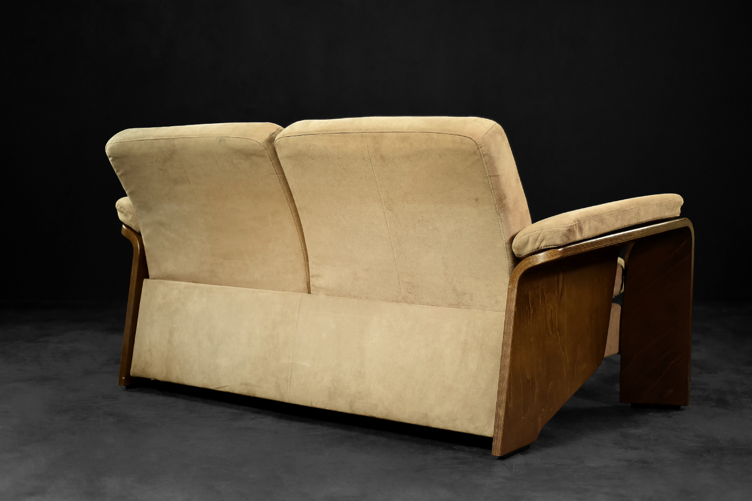 Mid-Century Norwegian Modern Two-Seater Sofa Stressless Pegasus Low Back Loveseat from Ekornes
