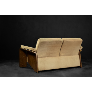 Mid-Century Norwegian Modern Two-Seater Sofa Stressless Pegasus Low Back Loveseat from Ekornes