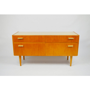 Low Chest Of Drawers, 1970s, Vintage