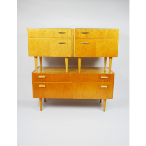 Low Chest Of Drawers, 1970s, Vintage