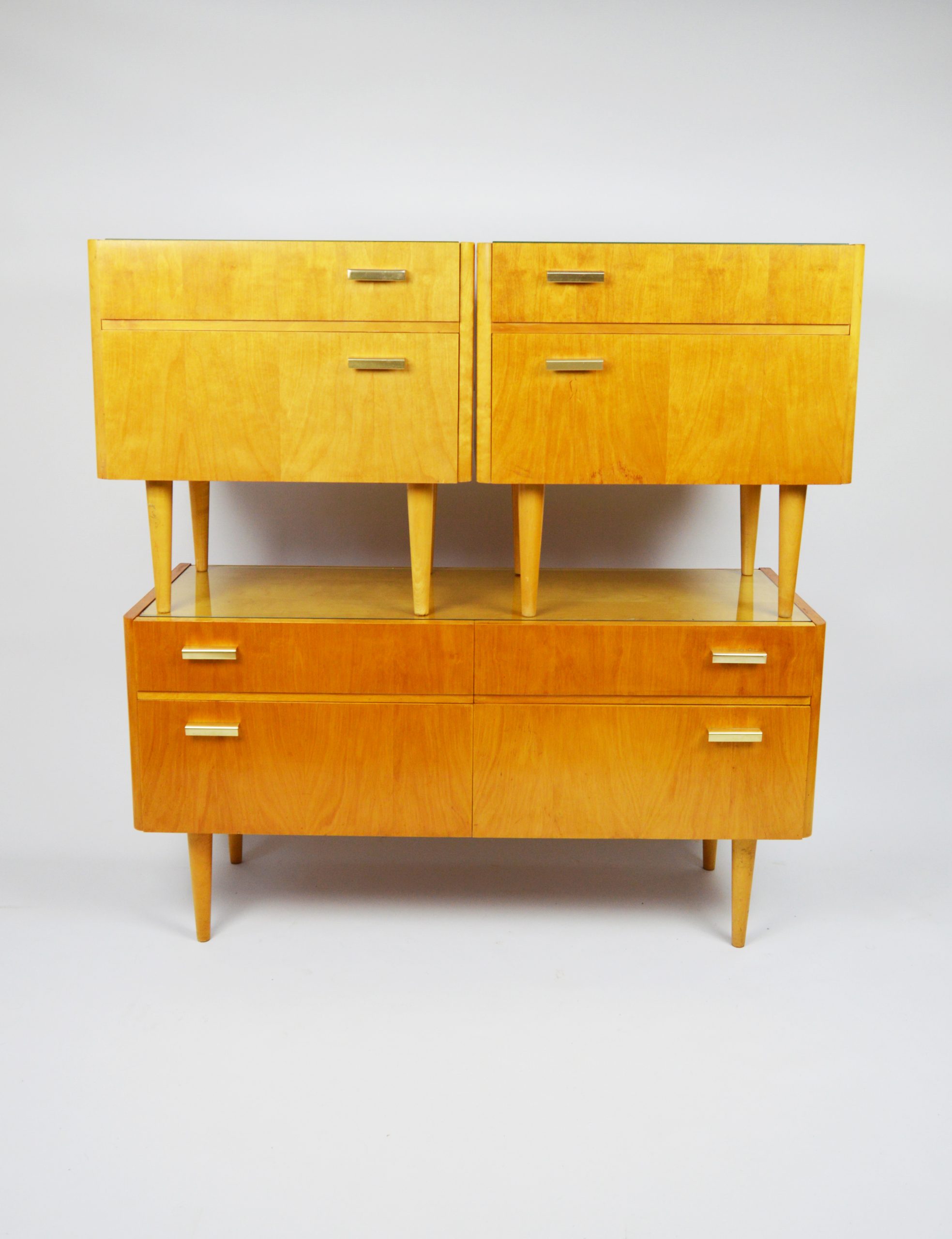 Low Chest Of Drawers, 1970s, Vintage