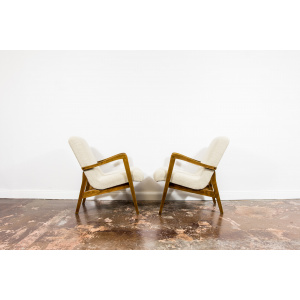 Pair Of Type 300 138 Armchairs From Bystrzyckie Fabryki Mebli, 1960s