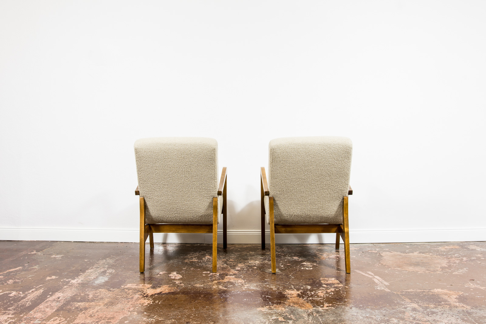 Pair Of Type 300 138 Armchairs From Bystrzyckie Fabryki Mebli, 1960s
