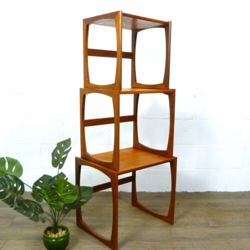 G Plan Quadrille Teak Nest of Tables