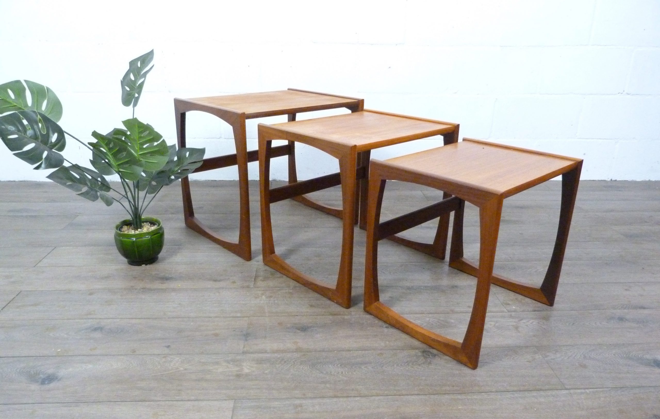 G Plan Quadrille Teak Nest of Tables
