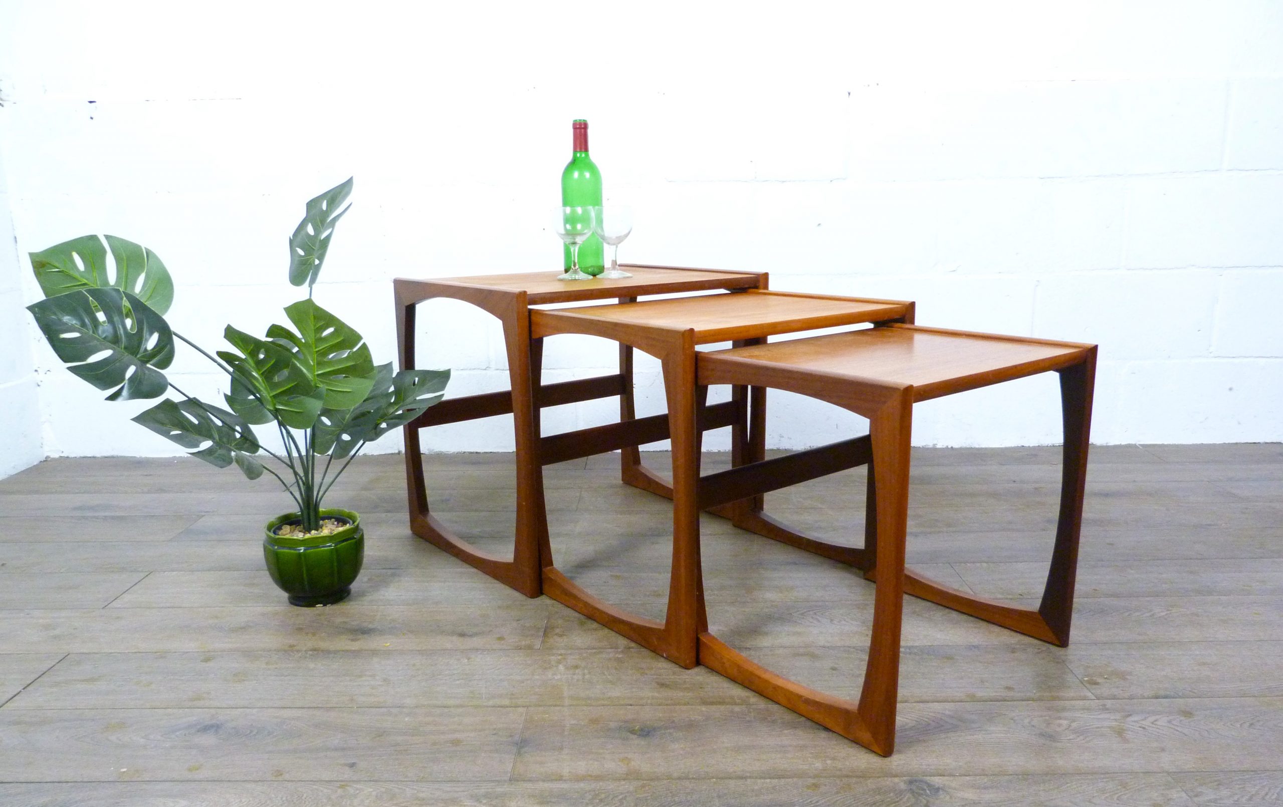 G Plan Quadrille Teak Nest of Tables