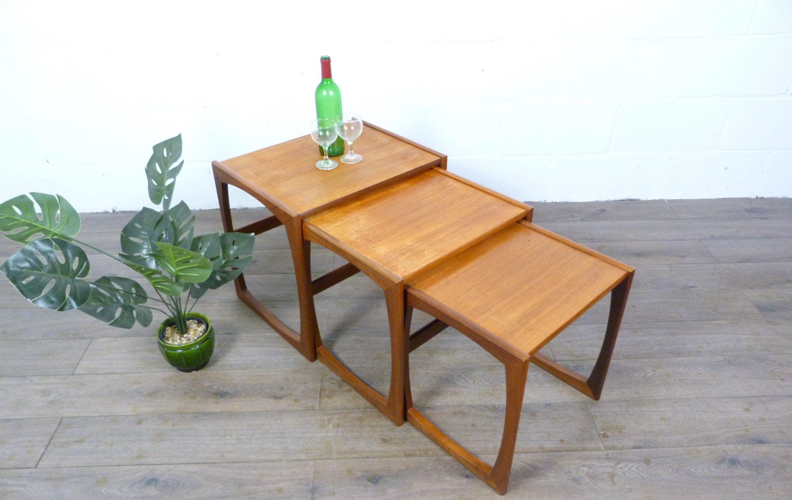 G Plan Quadrille Teak Nest of Tables