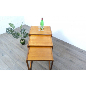 G Plan Quadrille Teak Nest of Tables