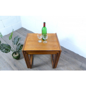 G Plan Quadrille Teak Nest of Tables