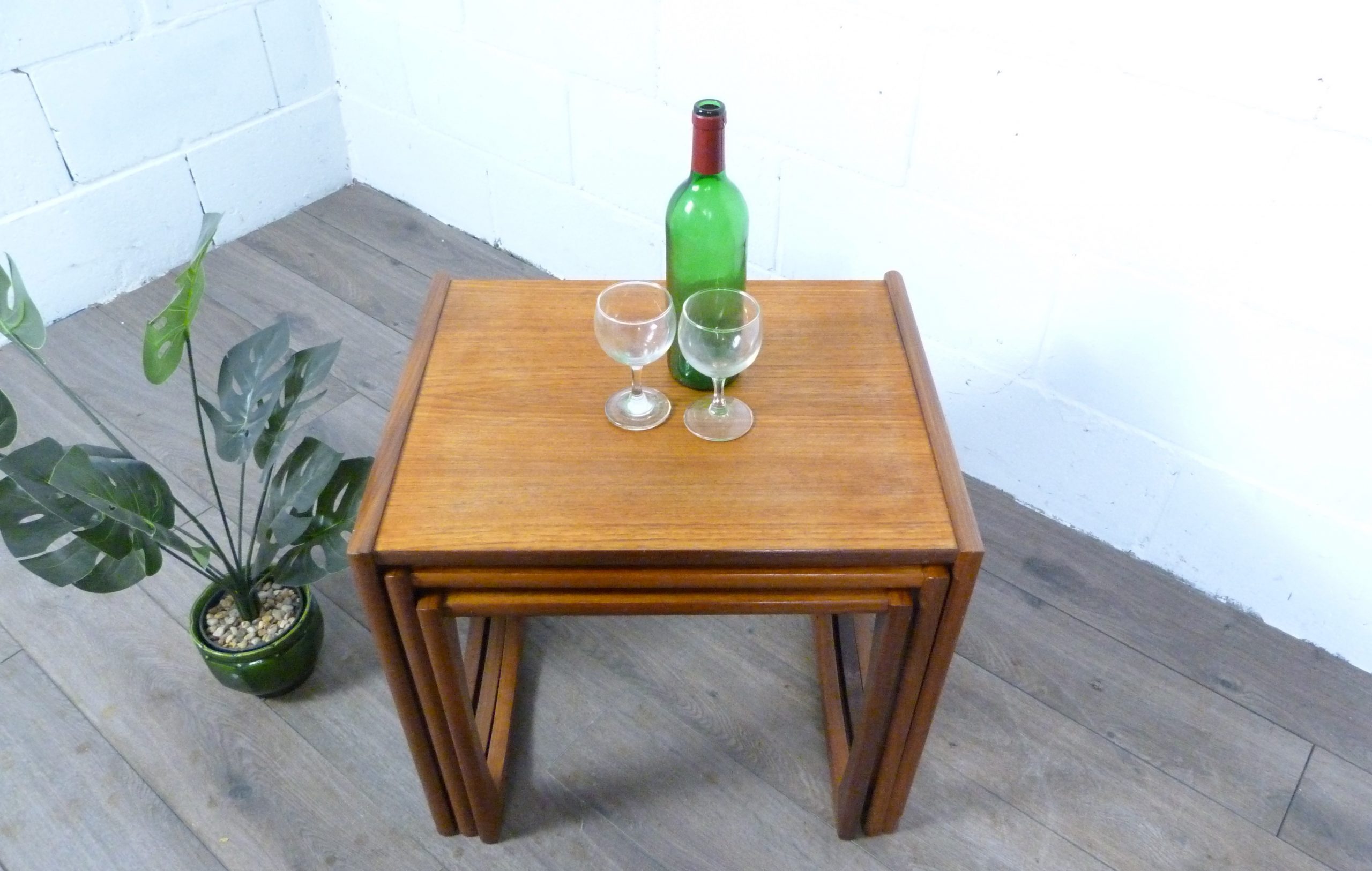 G Plan Quadrille Teak Nest of Tables