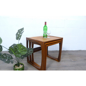 G Plan Quadrille Teak Nest of Tables