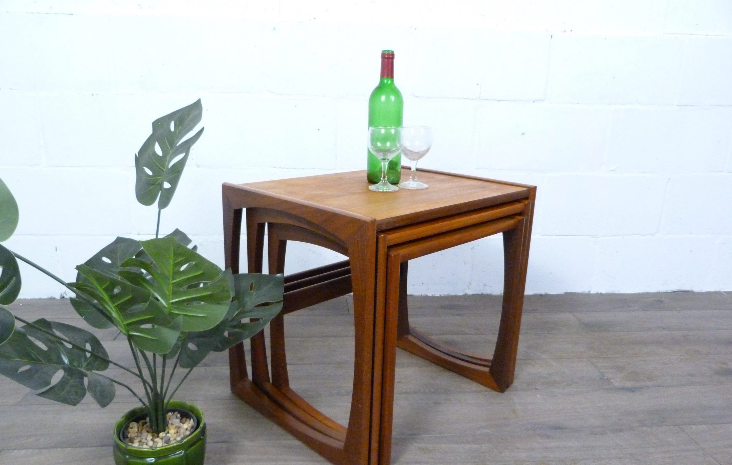 G Plan Quadrille Teak Nest of Tables