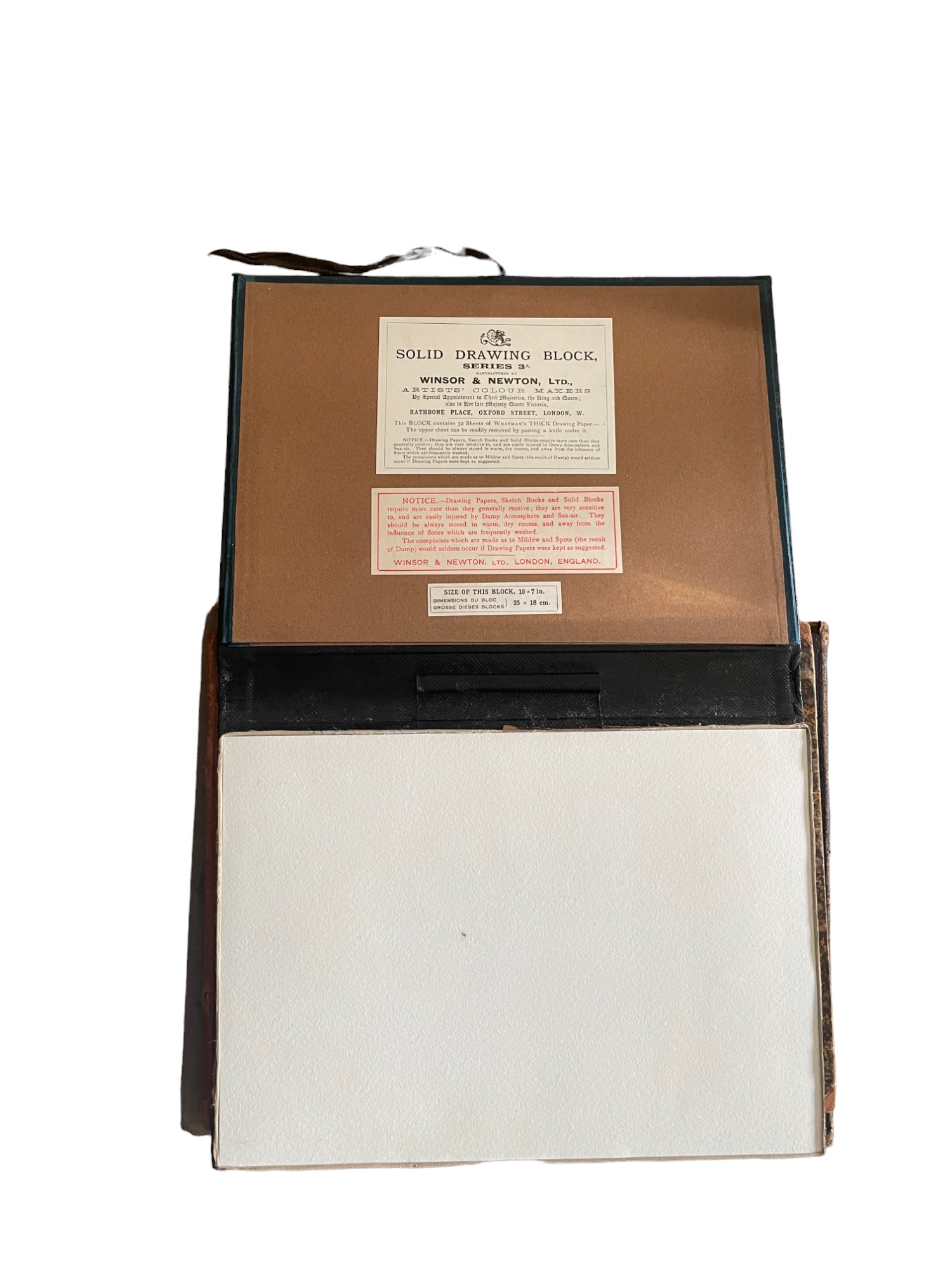 J whatman 1882 sketch book for F. shortt