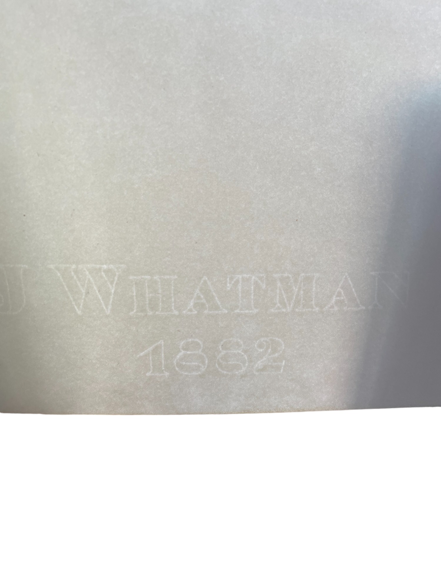 J whatman 1882 sketch book for F. shortt