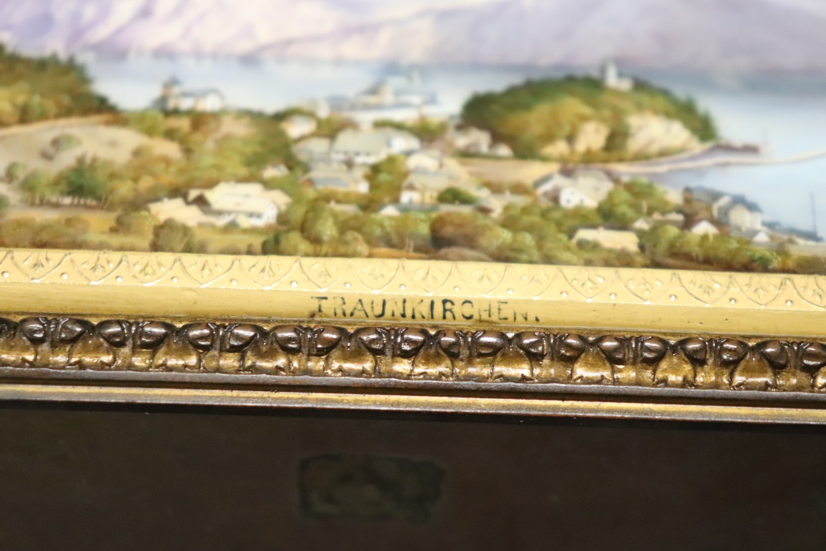 19th Century Bronze Mounted Hand Painted Porcelain Casket from KPM