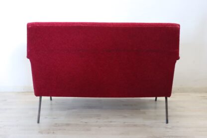 Vintage Italian Red Sofa, 1950s - Image 6