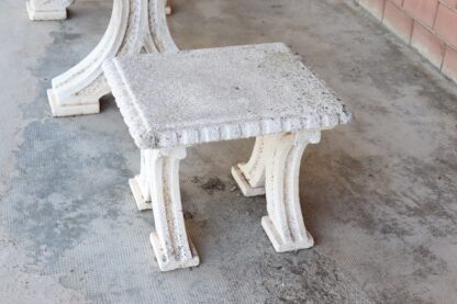 Early 20th Century Garden Table and Stools - Image 9
