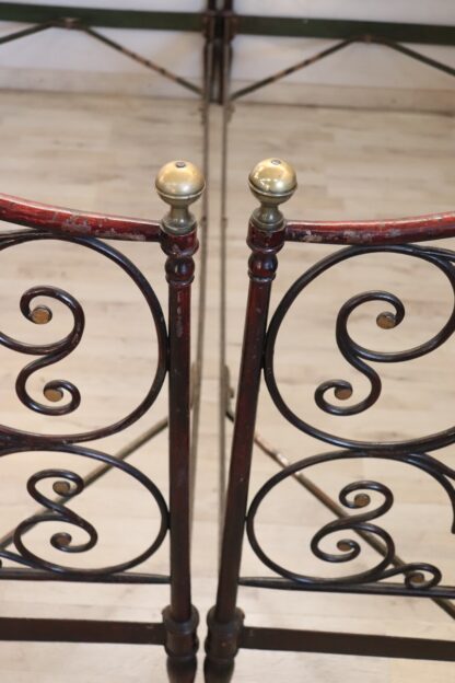 Single Beds in Iron, 19th Century, Set of 2 - Image 3