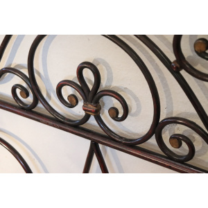 Single Beds in Iron, 19th Century, Set of 2