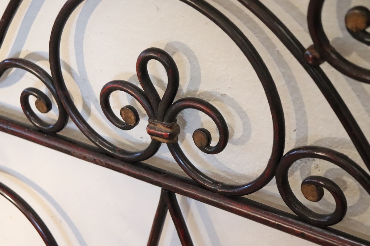 Single Beds in Iron, 19th Century, Set of 2