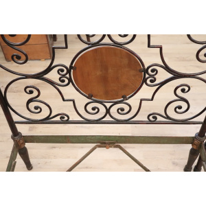 Single Beds in Iron, 19th Century, Set of 2
