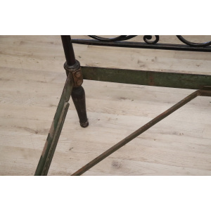 Single Beds in Iron, 19th Century, Set of 2