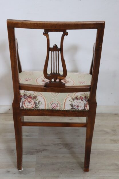Antique Armchair in Walnut, 18th Century - Image 7