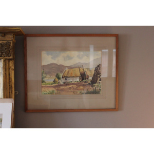 Pair Of Vintage Irish Donegal Watercolours By The Renowned Artist Frank Murphy.