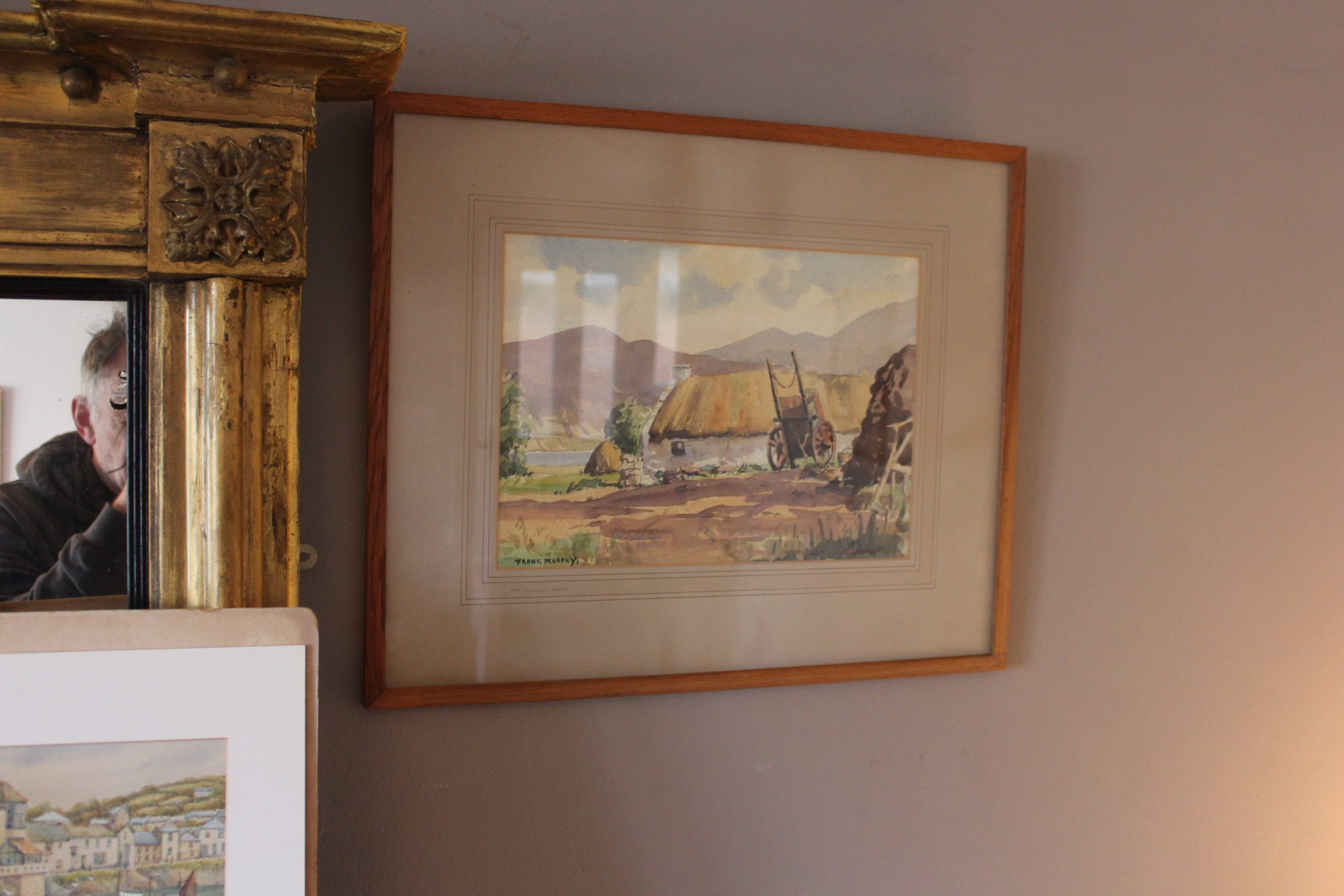 Pair Of Vintage Irish Donegal Watercolours By The Renowned Artist Frank Murphy.