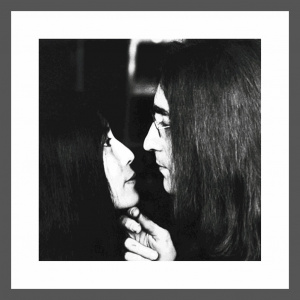 John Lennon & Yoko Ono 3 Flip Silver Framed Lenticular