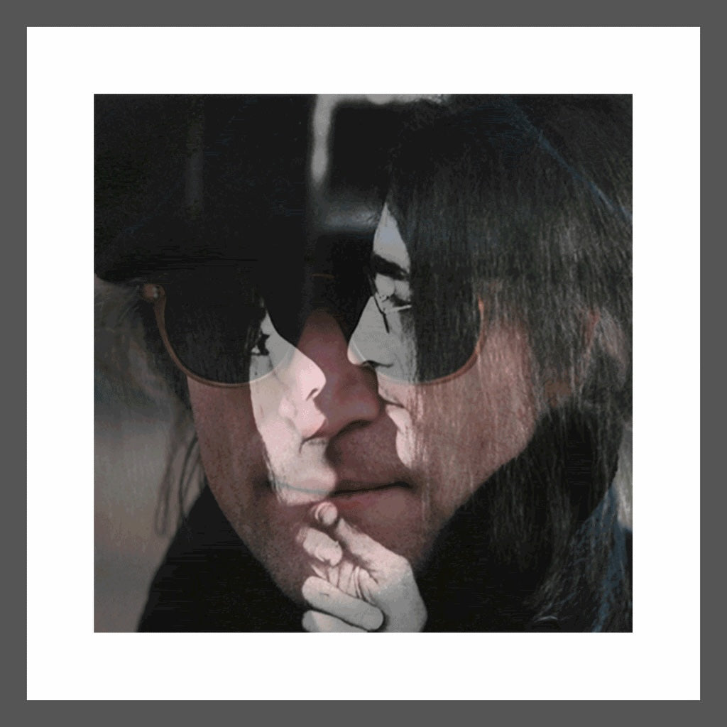 John Lennon & Yoko Ono 3 Flip Silver Framed Lenticular