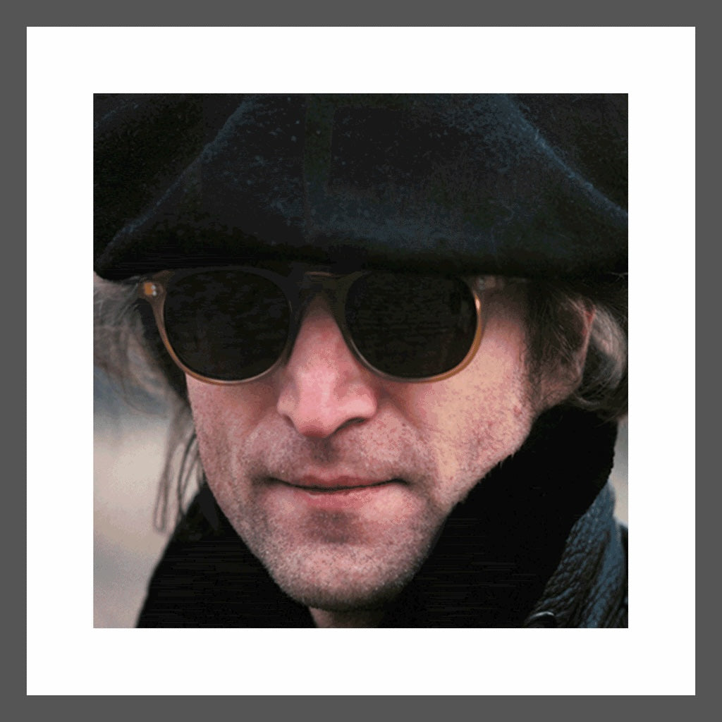 John Lennon & Yoko Ono 3 Flip Silver Framed Lenticular