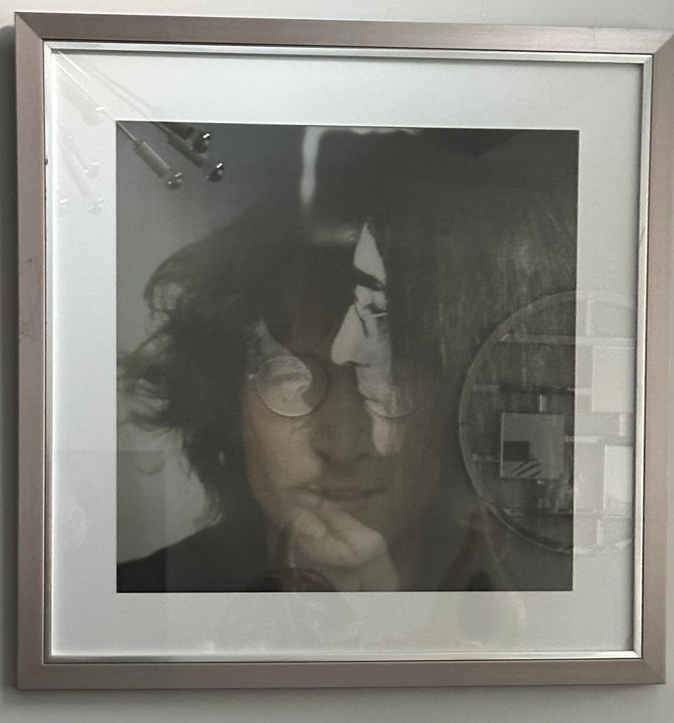 John Lennon & Yoko Ono 3 Flip Silver Framed Lenticular