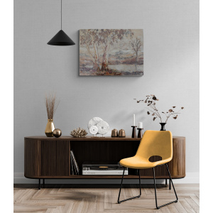 Vintage Australian Aboriginal Bark Painting - Authentic Artwork from the Australian Indigenous Culture