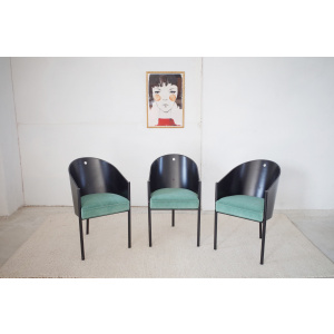 3 Costes vintage armchairs by Philippe Starck for Driade