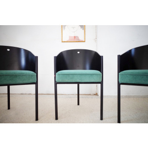 3 Costes vintage armchairs by Philippe Starck for Driade