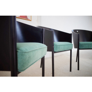 3 Costes vintage armchairs by Philippe Starck for Driade