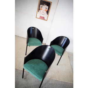 3 Costes vintage armchairs by Philippe Starck for Driade