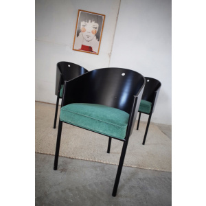 3 Costes vintage armchairs by Philippe Starck for Driade