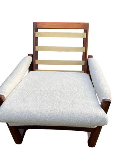 Midcentury Guy Rogers Afromosia Teak Lounge Chair - Image 7