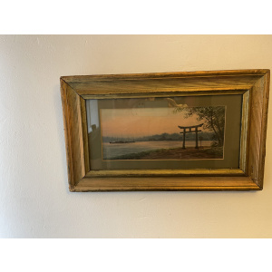 Pair of early 20th century Japanese watercolours