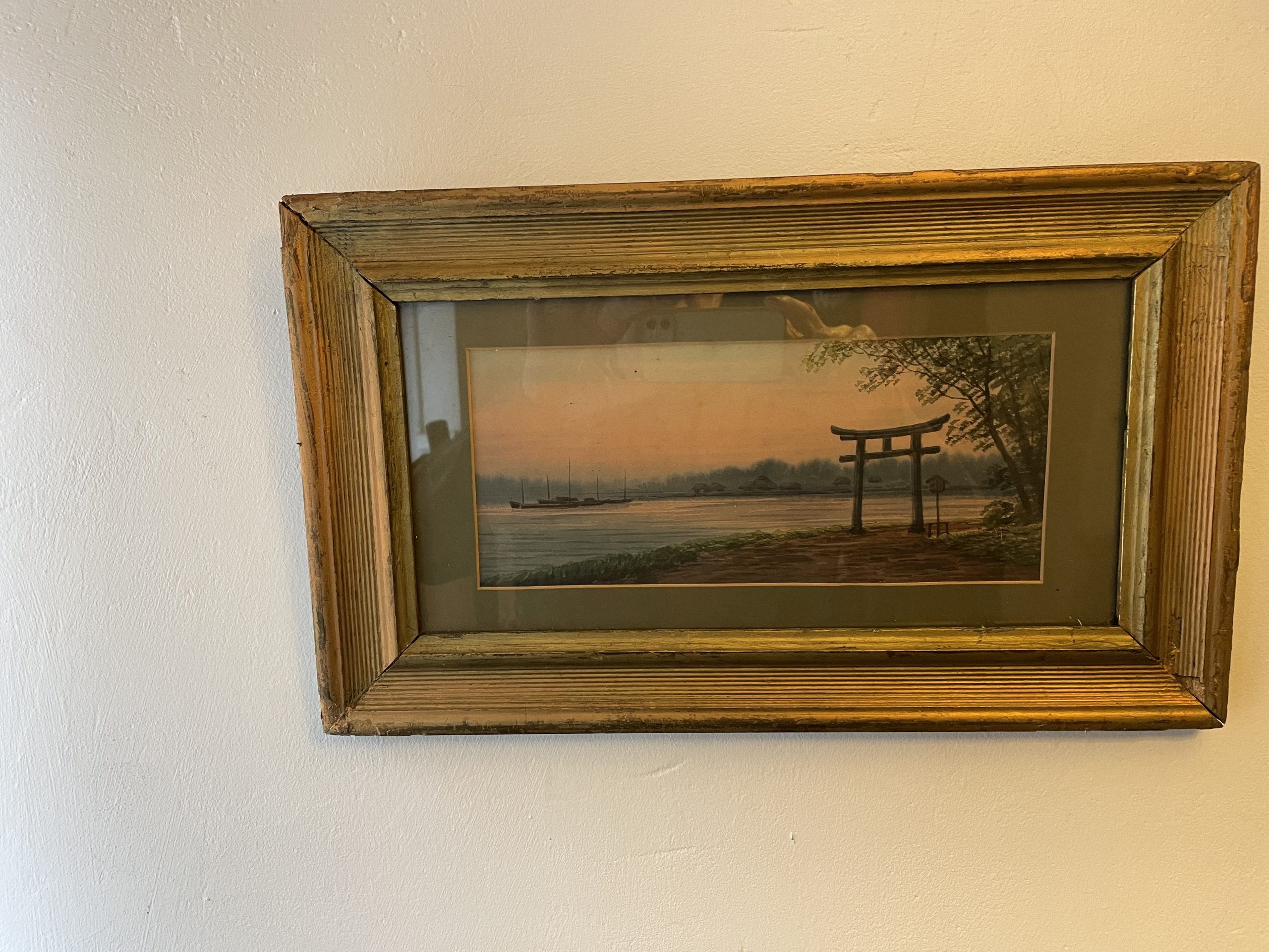 Pair of early 20th century Japanese watercolours