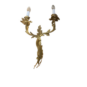 Pair of French Gilt wall Sconces
