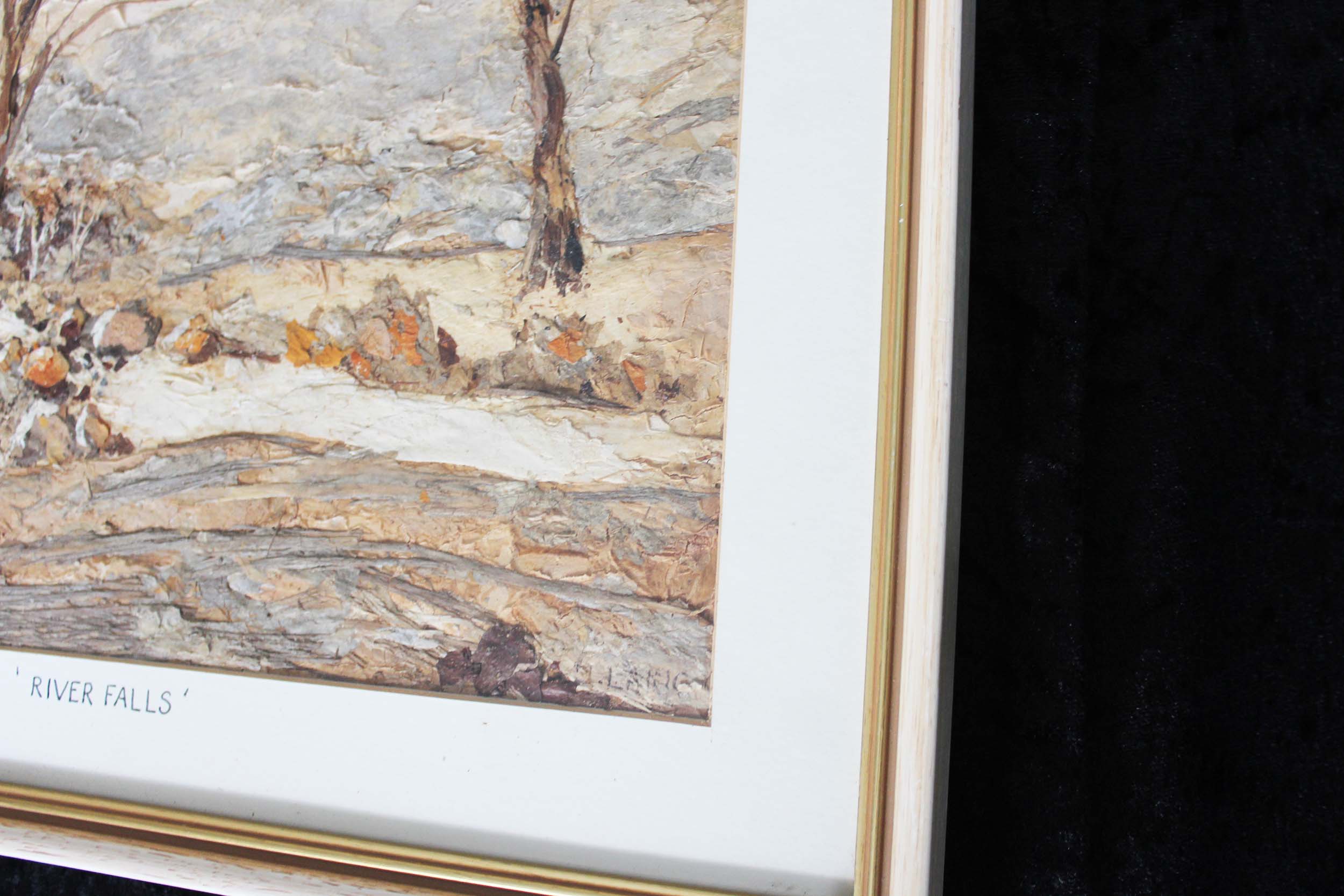 Vintage Australian Aboriginal Bark Painting - Authentic Artwork from the Australian Indigenous Culture