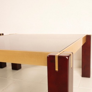 Pair of "Faraone" tables by Renato Polidori for Skippe