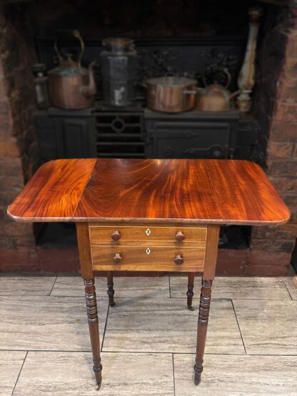 Georgian mahogany baby Pembroke table circa 1800