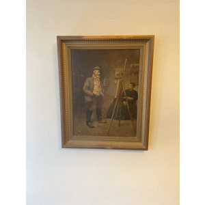19th Century Interior Of A Woman’s Artist Studio