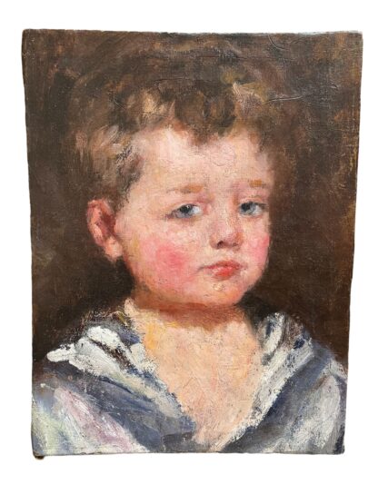 Robert Henri Cozad oil on canvas Sailor Boy Mick - Image 3